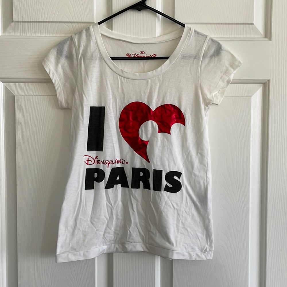 Disney Paris Tee- buttery soft size XS